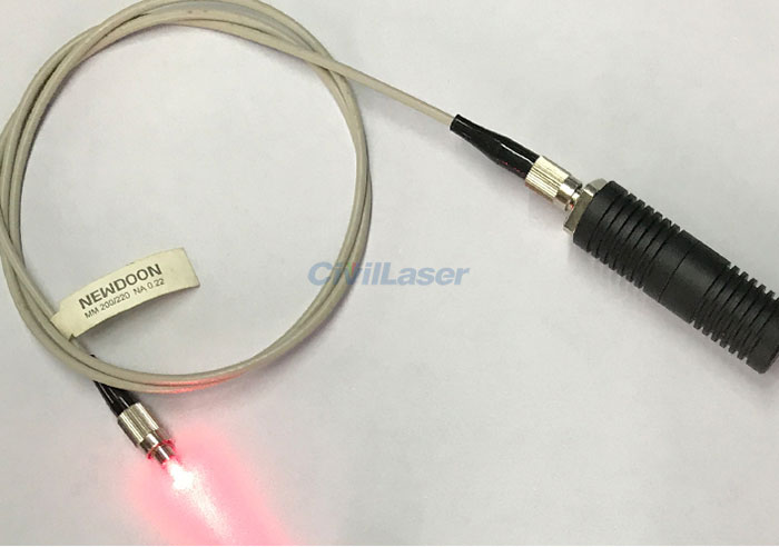 638nm pigtailed laser
